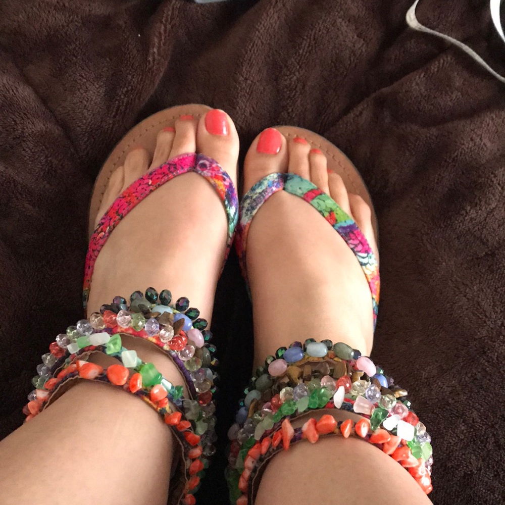 Zigi soho stone sandals